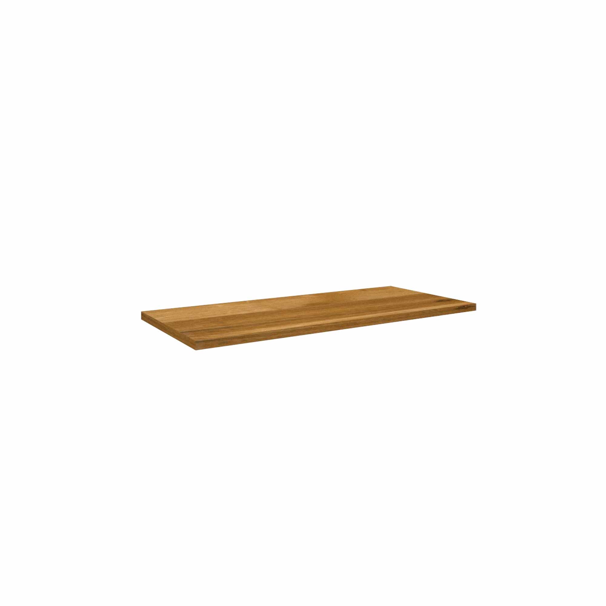 Balda baño madera maciza roble de 80x36cm CHENE II
