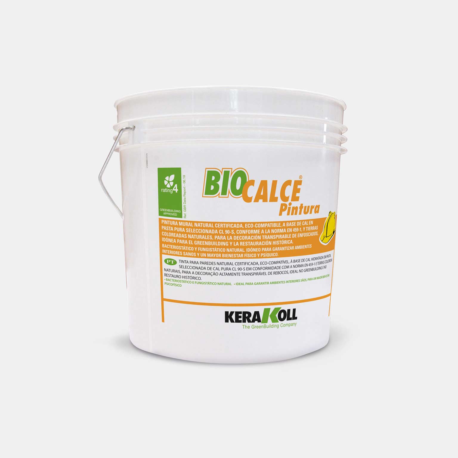 marcador Alcalde fotografía Biocalce® Pintura blanca o de color de Kerakoll - HSF Materiales de  Construcción