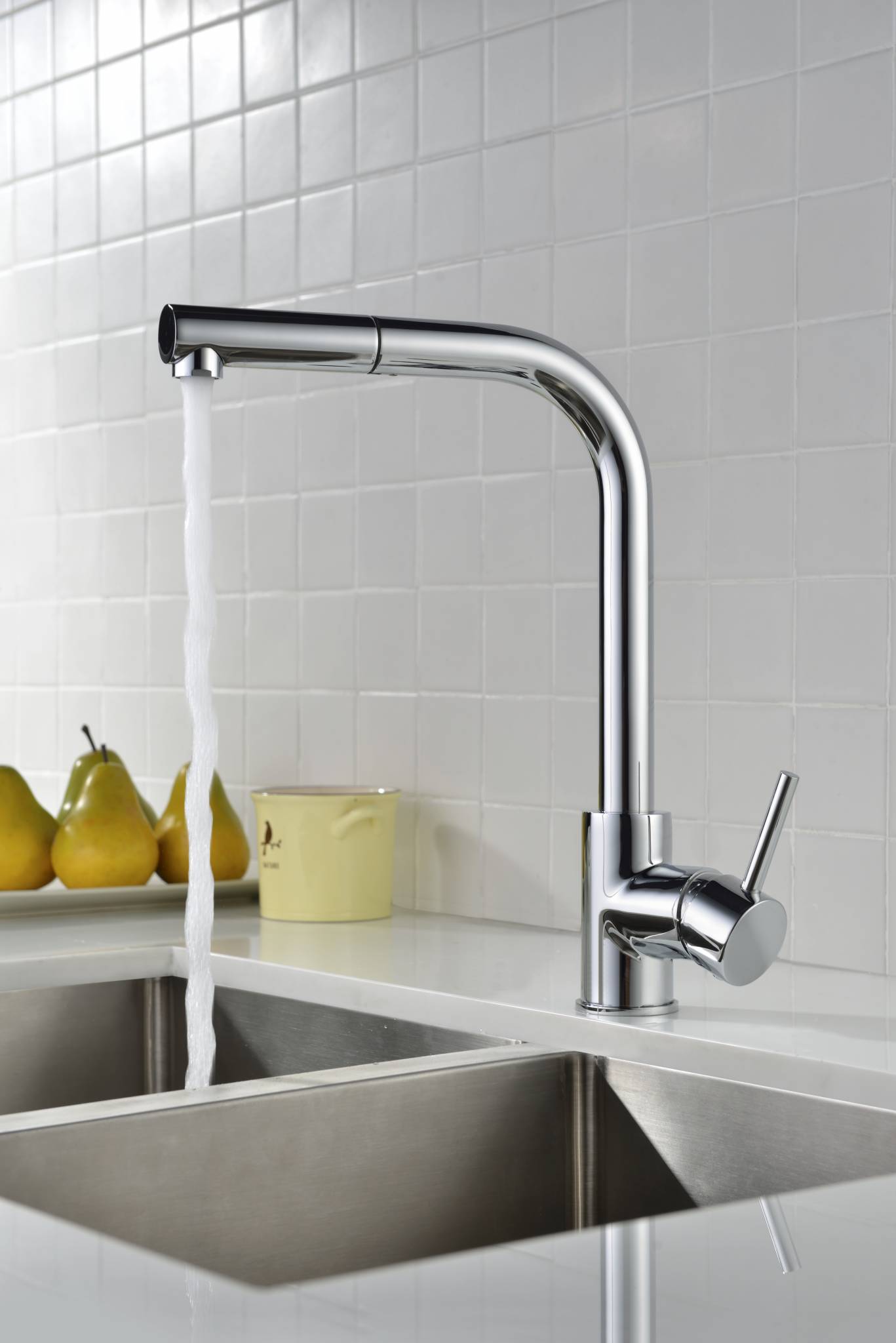 Grifo monomando extraíble para Cocina Malta - HSF Materiales de